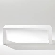 Rectangular Small Tables Kartell Invisible Small Table 40x120cm