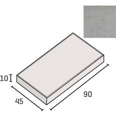 100.0 mm Mark-, Mursten & Mørtel IBF Soldaterflise 5972239 900x450x100mm