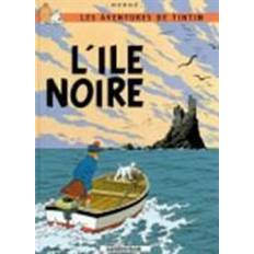 Les Aventures de Tintin. L'île noire (Inbunden)