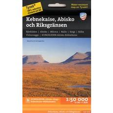 Calazo fjällkarta Kebnekaise, Abisko och Riksgränsen 1:50.000 (Karta, Falsad., 2016)