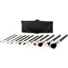 Bdellium Tools Maestro Complete 12pc. Brush Set with Roll-up Pouch