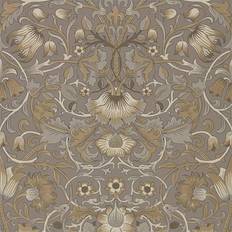 Morris & Co Tapete Pure Lodden Taupe/ Gold brun