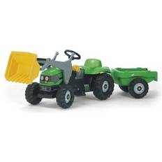 Tramptraktor med släp Rolly Toys Rolly Kid Deutz Tractor with Frontloader & Trailer