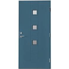 Br. Johansson SY128 Ytterdörr Sotat glas S 5020-R90B V (100x210cm)