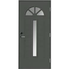 Dörrar Br. Johansson SY134 Ytterdörr Sotat glas S 7000-N V (90x210cm)