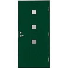 Br. Johansson SY128 Ytterdörr Sotat glas S 7020-G10Y H (100x200cm)