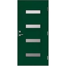 Br. Johansson SY127 Ytterdörr Sotat glas S 7020-G10Y V (100x200cm)