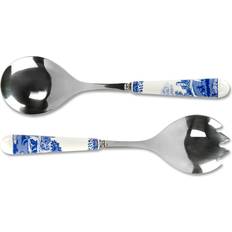Spode Blue Italian Salladsbestick 25cm 2st