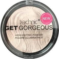 Piel Mixta Marcadores Technic Cosmetics Iluminador en polvo Get Gorgeous