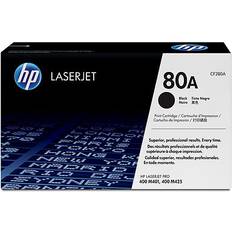 Cartouches de Toner HP 80A Noir Cartridge No 400 M401/MFP M425 Black