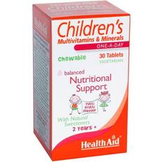 Health Aid Childrens MultiVitamin & Minerals Chewable Tablets 30pcs