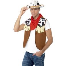 Beige Feestjurken Smiffys Instant Kit Wild West Male