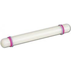 Städter Ausrollstab mit Distanzringen Fondant Fondant Rolling Pin 22.5 cm