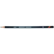 Negro Lápices de Grafito Derwent Graphic Pencil 4B