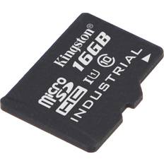 Memory Cards & USB Flash Drives Kingston Industrial Temperature MicroSDHC UHS-I U1 16GB+Adapter