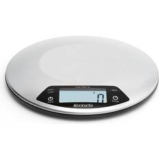 Brabantia Bilance da cucina Brabantia Bilancia Da Cucina Digitale Rotonda Con Timer 1GR/5KG