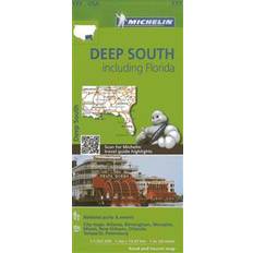 Michelin USA Deep South Including Florida Map 177 (Falset, 2013)