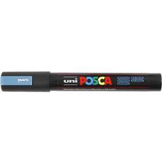 Hobbymateriale Uni Posca PC-5M Medium Bullet Metallic Blue