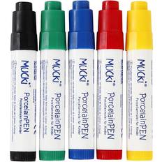 Glass & Porcelain Markers 5-pack