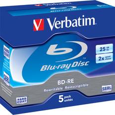 Verbatim 25 GB - Blu-ray Archiviazione Ottica Verbatim 43615 disco vergine Blu-Ray BD-RE 25 GB 5 pz