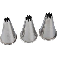 Sølv Tyllesæt Patisse Nozzle Set (3 parts) Tyllesæt