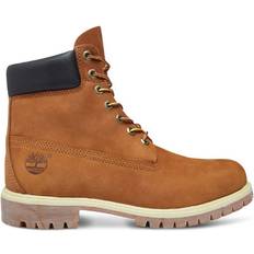 Timberland Premium 6-Inch Waterproof Boots - Rust Nubuck