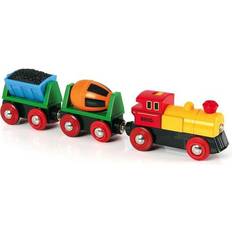 Madera Trenes BRIO Battery Operated Action Train 33319