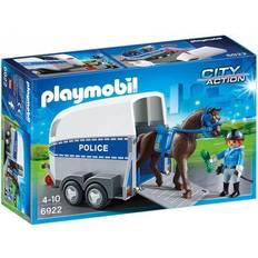 Playmobil Police with Horse & Trailer 6922