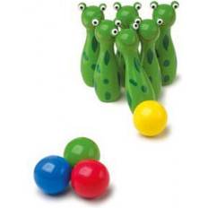 Legno Bowling Legler Skittles Frog