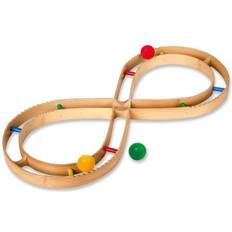 3 Circuits de Billes Legler Motor Activity Game Bamboo Eight