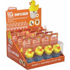 KitchenCraft Kitsch’n’Fun Display Duck Tea Strainer 16pcs