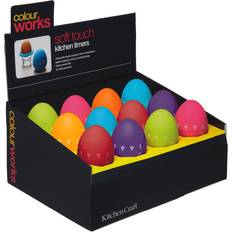KitchenCraft Colourworks Temporizador de cocina 24pcs