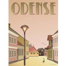 Vissevasse Odense Ælling Plakat 30x40cm