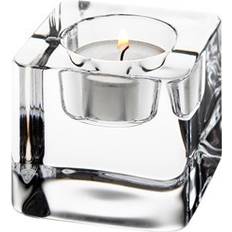 Orrefors Ice Cube Candle Holder 6.5cm