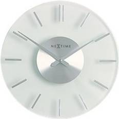 Transparent Klockor Nextime Stripe Väggklocka 31cm