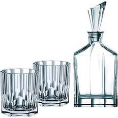 Nachtmann Karafler, Kander & Flasker Nachtmann Aspen Set Whiskeykaraffel 3stk 0.75L