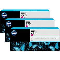 Blæk & Toner HP 771C (B6Y33A) 3-pack (Magenta)