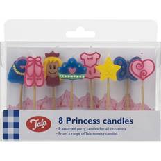Tala Princess Candles Bagedekoration