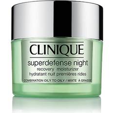 Clinique Night Creams Facial Creams Clinique Superdefense Night Recovery Moisturizer Oily 1.7fl oz