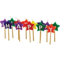 Tala Happy Birthday Star Candles Baking Decoration