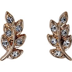 Pilgrim Imogen Earrings - Rose Gold/Transparent