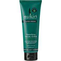 Sukin Scrubs & Gezichtsscrubs Sukin Supergreens Detoxifying Facial Scrub