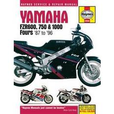 Haynes Yamaha Fzr600, 750 & 1000 Fours '87 to '96 Repair Manual (Hæftet, 2015)