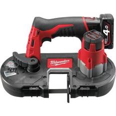 Milwaukee Batterij Lintzagen Milwaukee M12BS-402C Snoerloze Bandzaagmachine 12V 4933441805