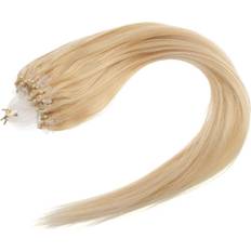 Mizzy Hårprodukter Mizzy Extension Genuine Micro Ring Loop 25-pack #24 Medium Blonde 45cm