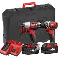 Milwaukee Sett Milwaukee M18 BPP2D-402C (2x4.0Ah)