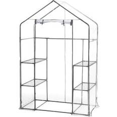 Minidrivhuse Hortus Greenhouse 211-201 Rustfrit stål PVC plast