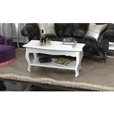 Rectangular - Wood Coffee Tables vidaXL Barocci Coffee Table 87.5x42cm