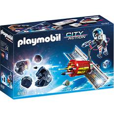 Weltraum Spielzeugautos Playmobil Satellite Meteoroid Laser 6197