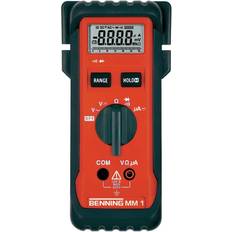 Multímetros Benning Multimeter MM-1 0,1 mV-750 V AC 0,1 mV-1000 V DC RMS